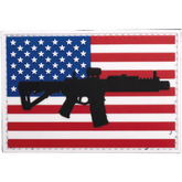 AR Flag RWB PVC Patch