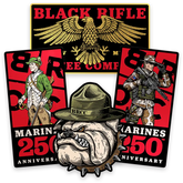 Marine 250th 2025 Sticker Pack 87