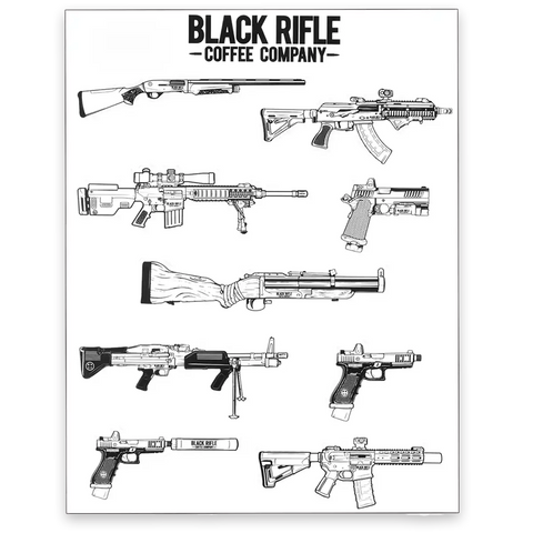 Die-Cut Gun Sheet (8.5x11")