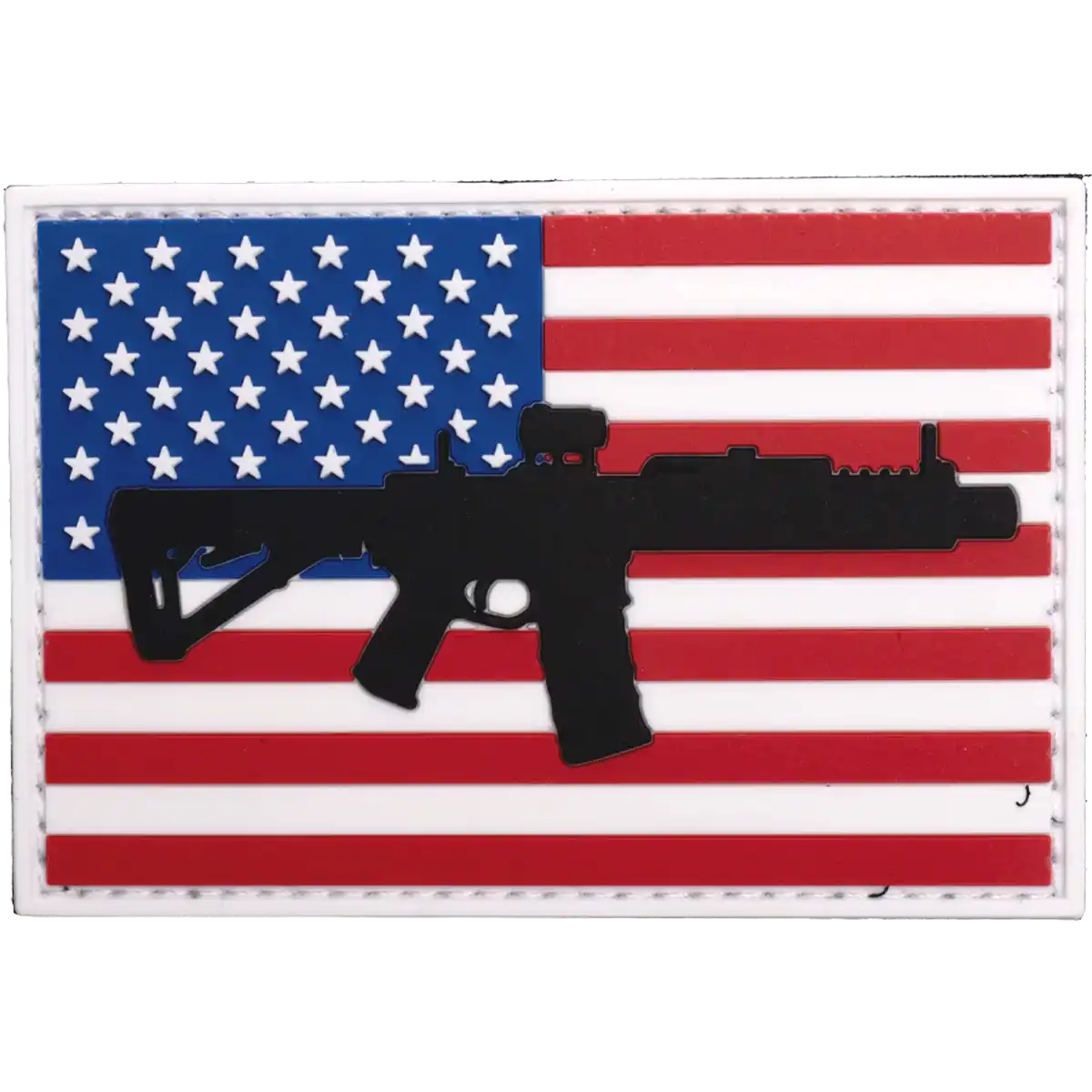AR Flag RWB PVC Patch