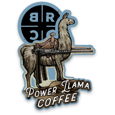 Power Llama 2024 ECS Sticker