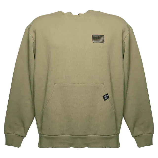 USA Flag Premium Heavyweight Pullover Hoodie
