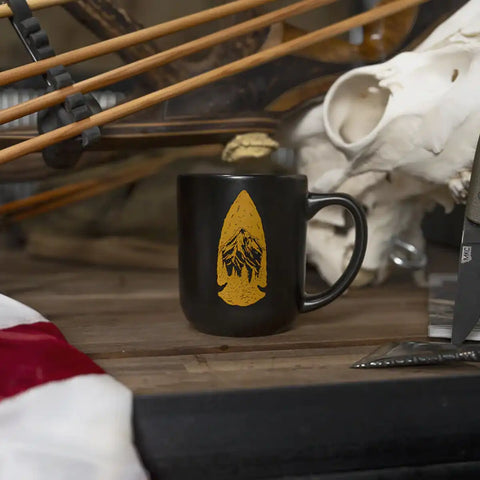 Established Arrowhead Ceramic RAM Mug
