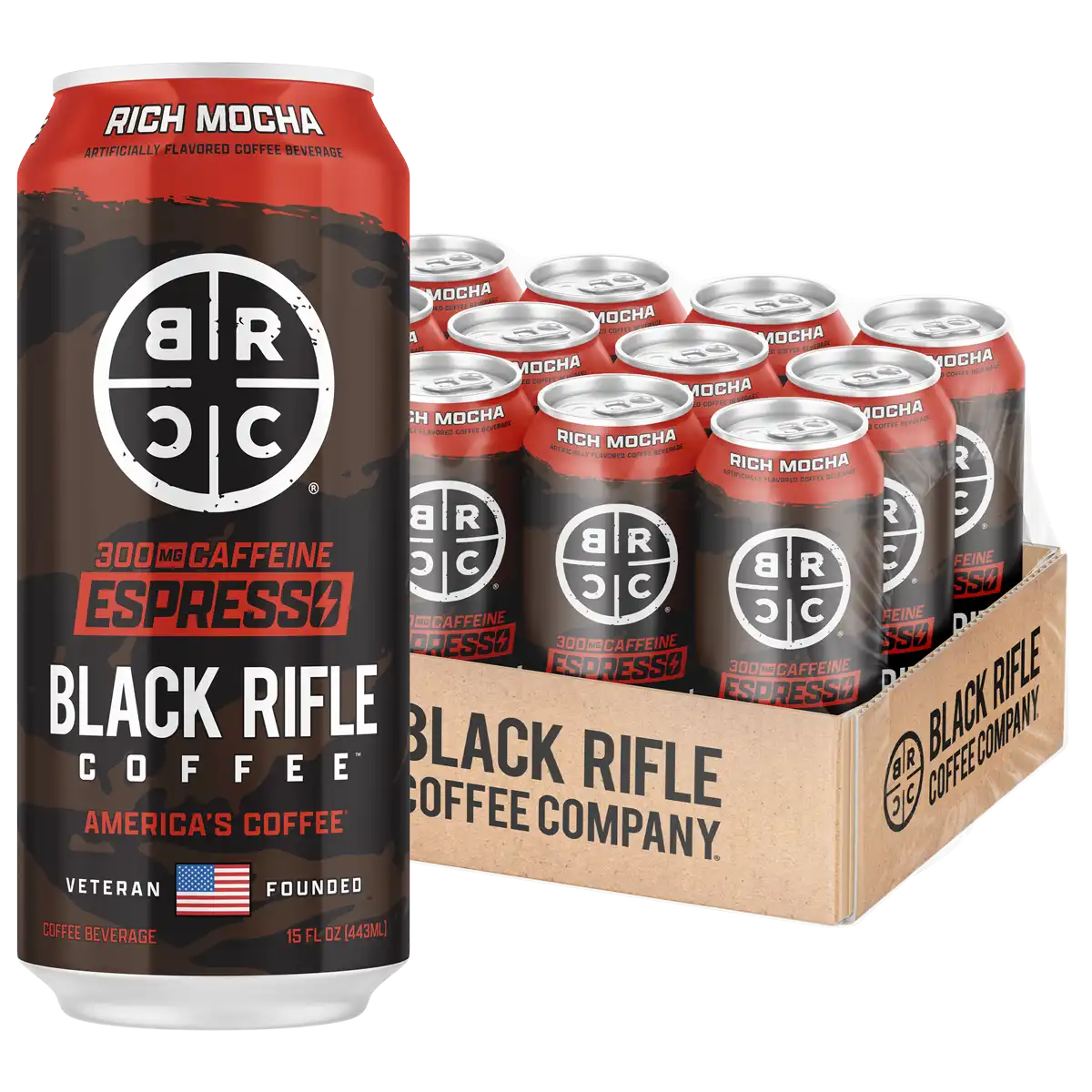 Ready To Drink Coffee, 300MG 12-Pack