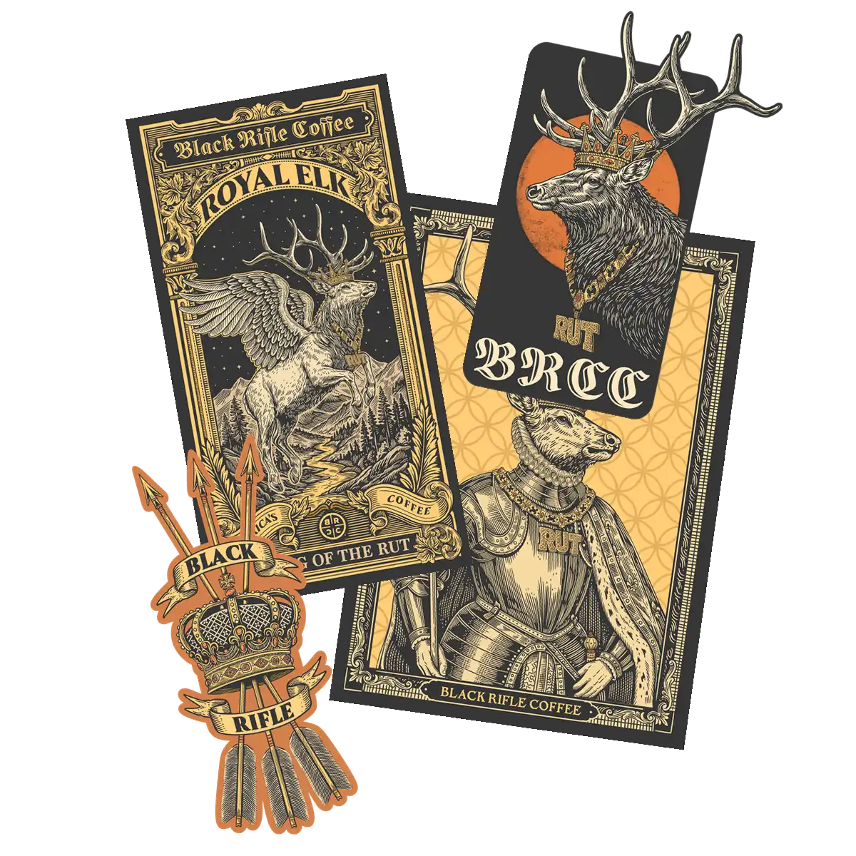 Royal Elk Sticker Club Pack