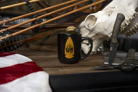 Established Arrowhead Ceramic RAM Mug