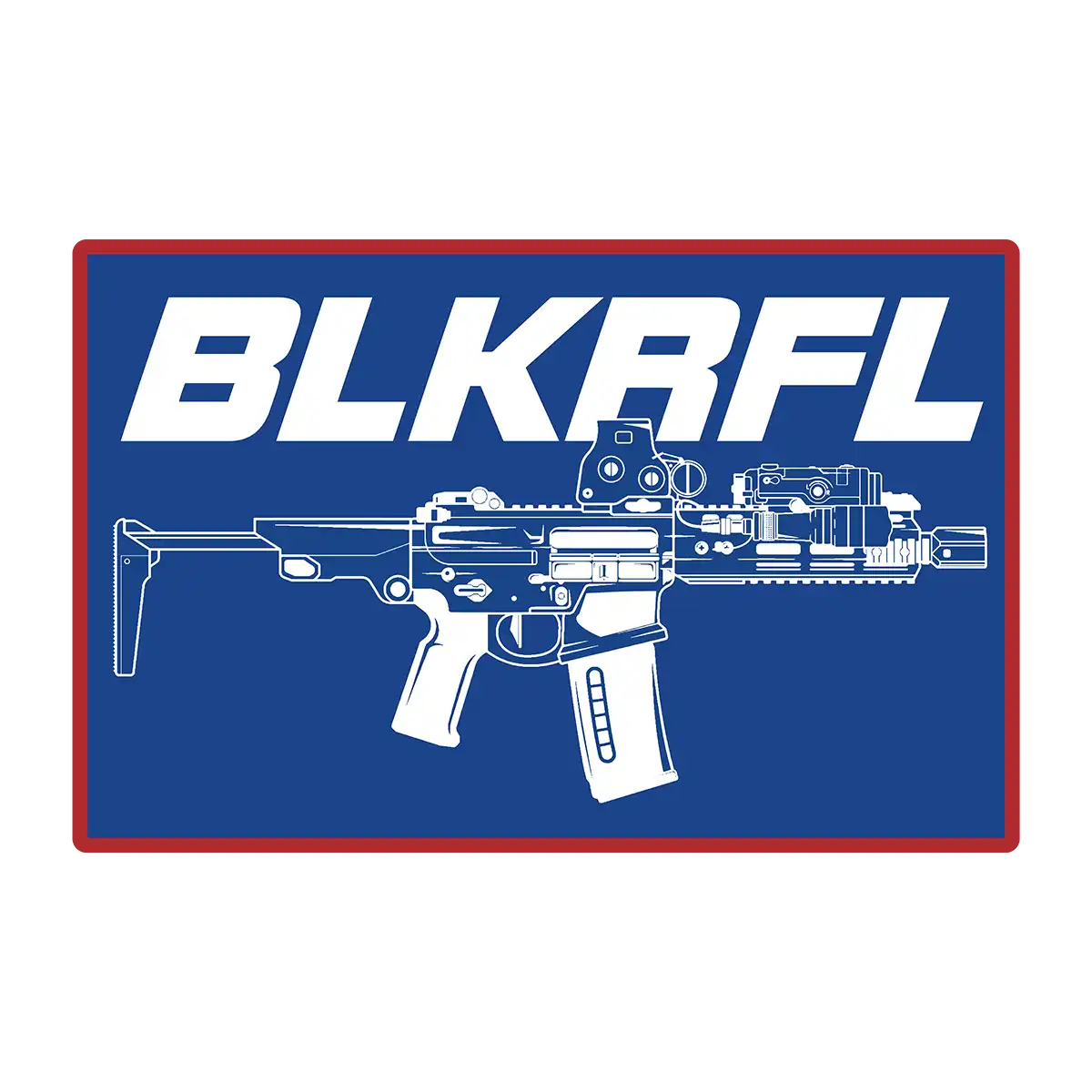 PVC BLKRFL Patch