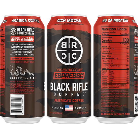 Ready To Drink Coffee, 300MG 12-Pack