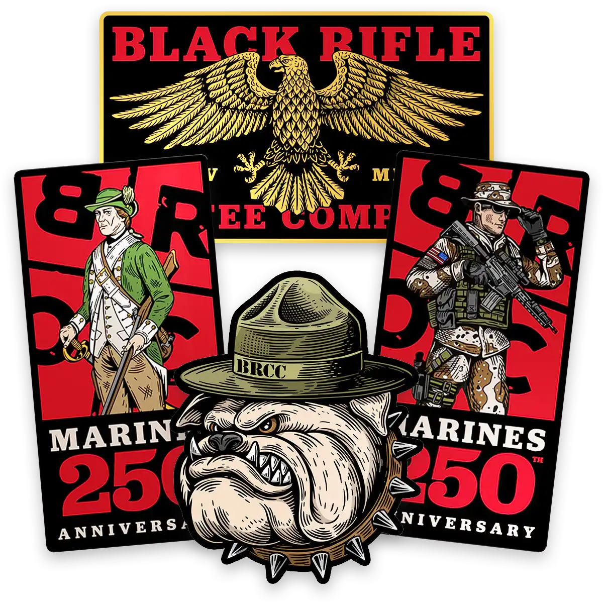 Marine 250th 2025 Sticker Pack 87