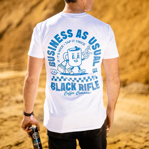 Business As Usual T-Shirt - White