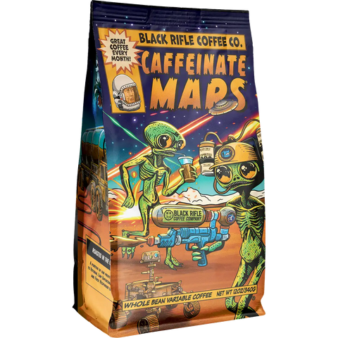 Caffeinate Mars 2.0, 12oz, Whole Bean