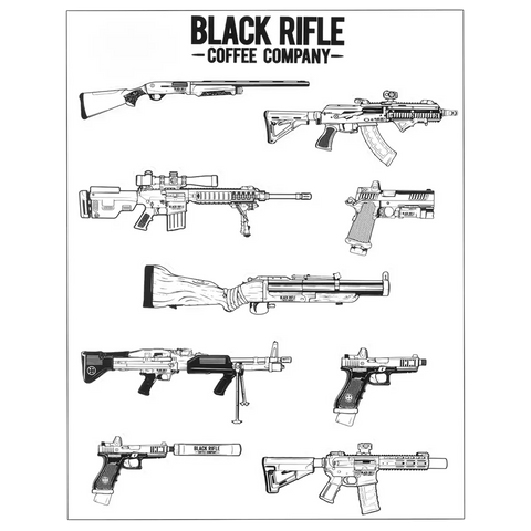 Die-Cut Gun Sheet (8.5x11")