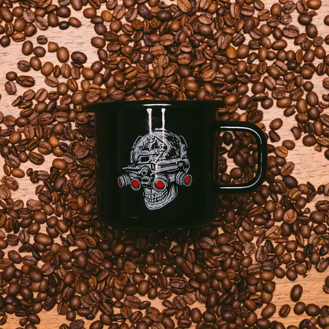 Black Magic Enamel Mug