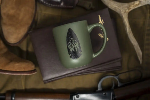 Arrowhead Ceramic RAM Mug