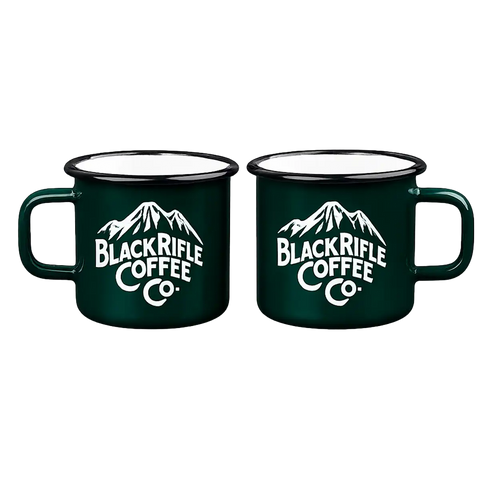 Mountain Enamel Mug