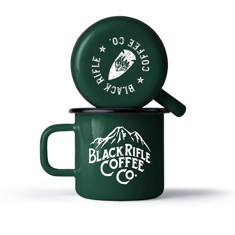 Mountain Enamel Mug