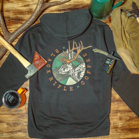 Camo Jackalope Pullover Hoodie