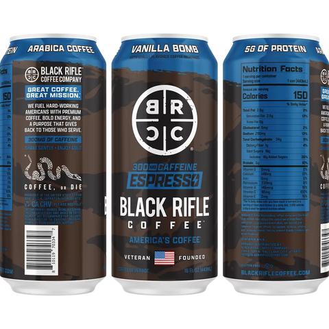 Ready To Drink Coffee, 300MG 12-Pack